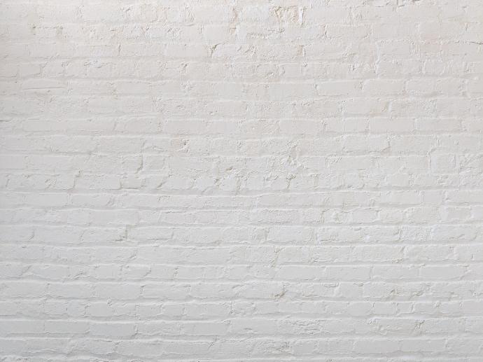 white brick wall